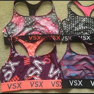 ALL FOUR SOLD Victoria Secret Sports Bras
